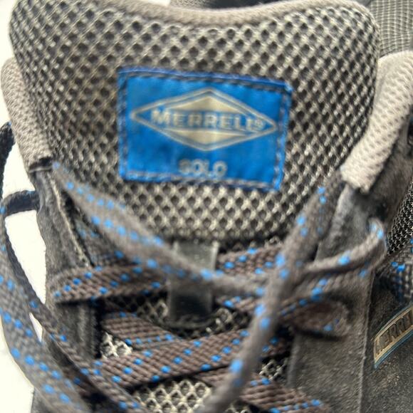 MERRELL SOLO PERFORMANCE WEAR SNEAKER US-13 UK -12.5 EUR -48 Grey Black  MENS - Picture 2 of 12